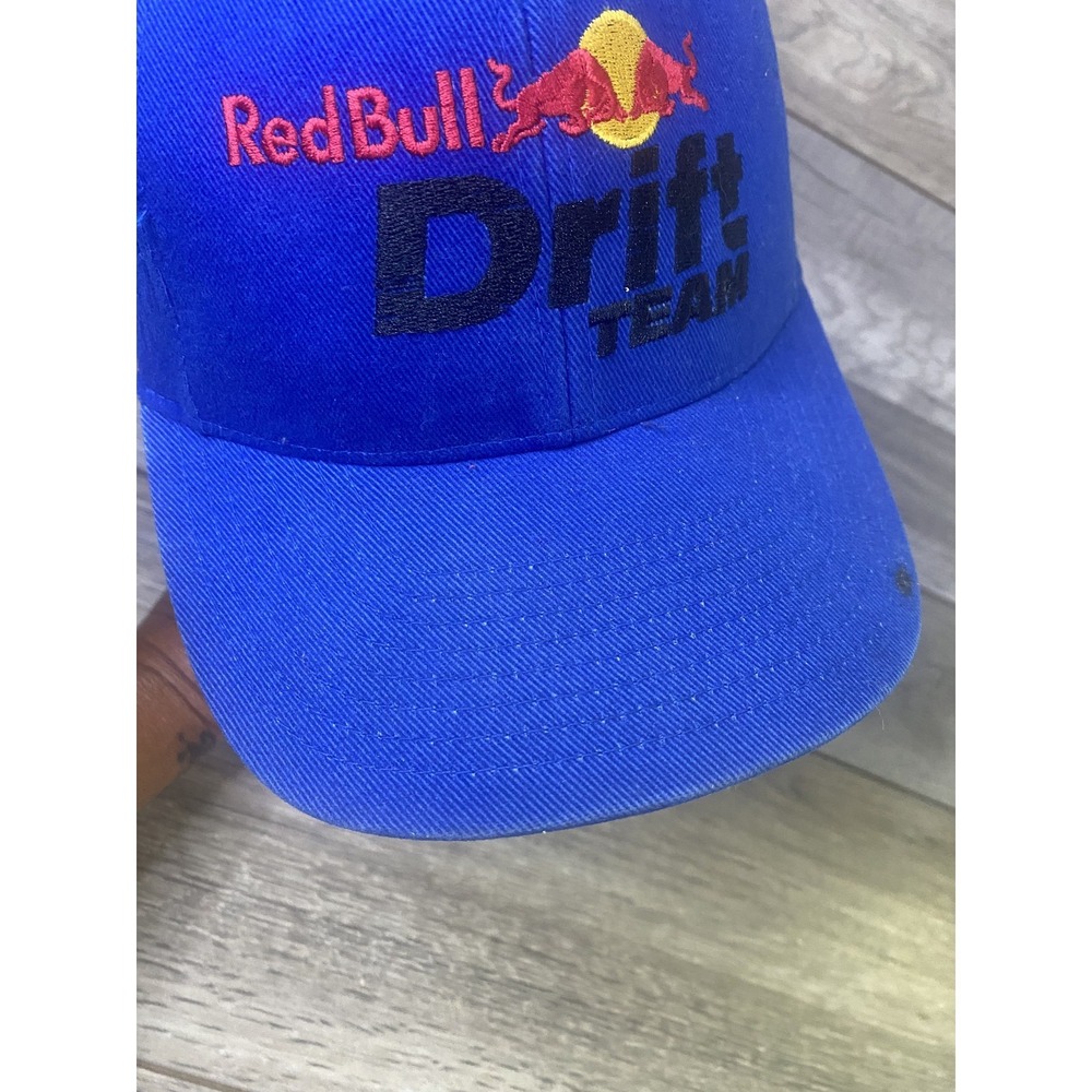 Drift Team Hat Cap Snap Back Blue RMR Rhys Millen Racing Mens Racing - Picture 9 of 13